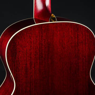 Bourgeois SJ Oval Hole Mahogany and Aged Tone Adirondack Spruce Black Top Custom NEW image 21