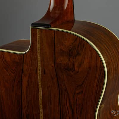 1987 Monteleone Hot Club, Brazilian Rosewood/Engelmann Spruce image 9