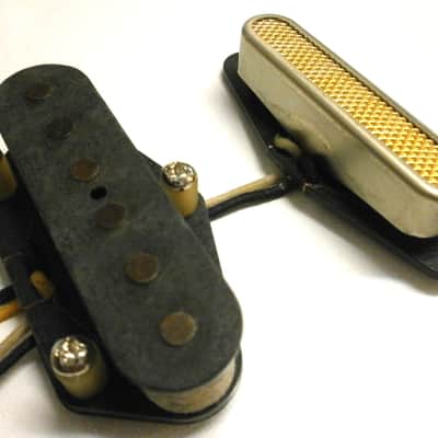 Telecaster Pickups SET Aged Relic FOIL Alnico V A5 Vintage Tele Bridge Neck Fits Fender Squire Q image 5