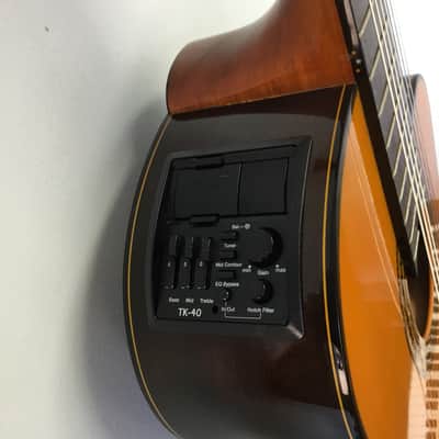 Takamine EG522c Classical Guitar With Electtronics and Hardshell Case image 3