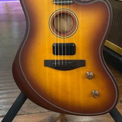 Fender Acoustasonic Standard Jazzmaster 2025 - Honey Burst / 5lbs. 3.2oz. #IWF25000671 image 2
