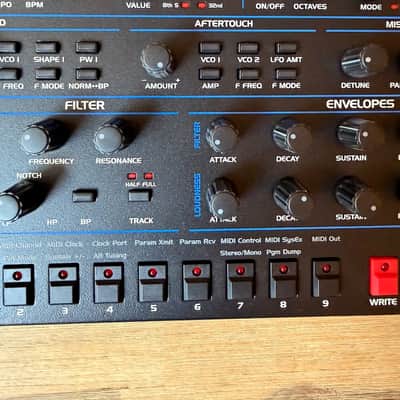 Sequential Oberheim OB-6 (Near Mint / Original Box) + Accessories image 5