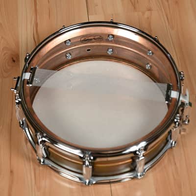 Ludwig 5x14 Raw Copper Phonic Snare Drum image 6