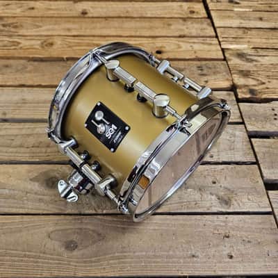 Tom Drum 8" Sonor SQ1 Satin Gold Metallic USED! RKMET111125 image 3