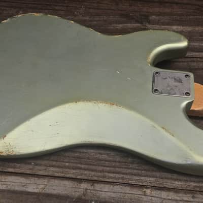 Danocaster Precision Bass 2017 - Firemist Silver image 4