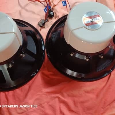 ELECTRO VOICE 15TRX 15" COAXIAL SPEAKERS HI FI COMPLETELY REFABRICATED AT PMR IN OHIO AWESOME OVERHAULS 1965 image 1