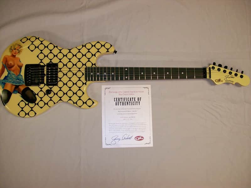 G&L Rampage Jerry Cantrell "Blue Dress" Graphic #9 of 50 guitars | Reverb
