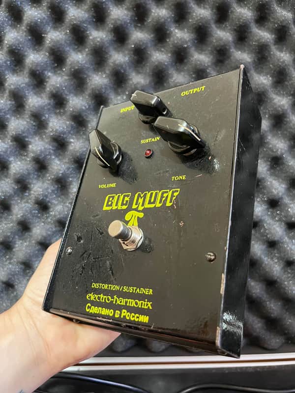 Electro-Harmonix Big Muff Pi V8 (Black Russian) VINTAGE ALL ORIGINAL image 1