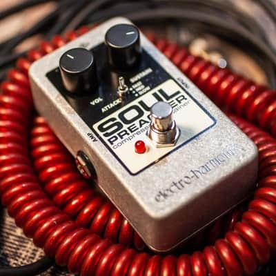 Electro-Harmonix Soul Preacher Compressor/Sustainer Guitar Effects Pedal image 3