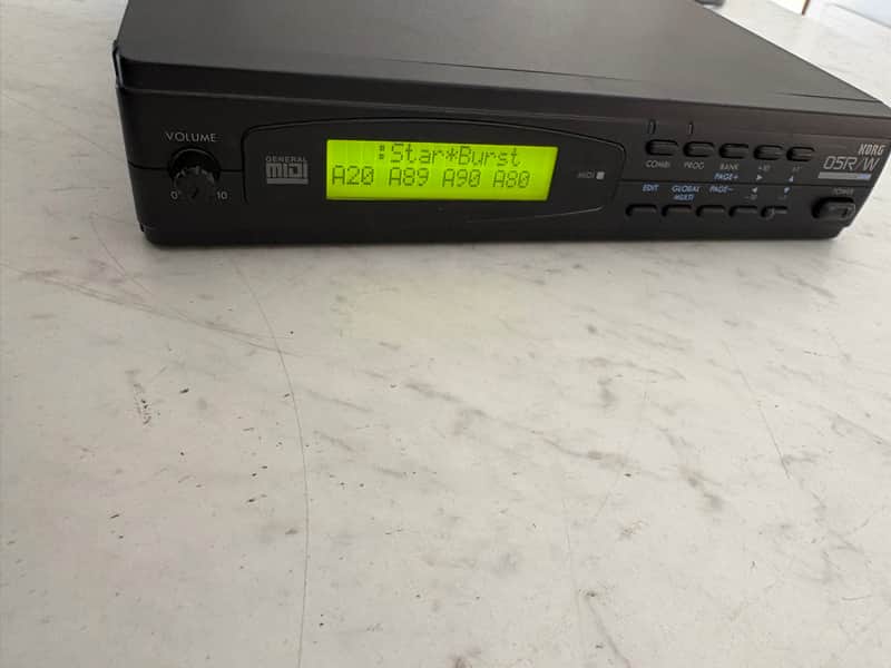 Korg 05R/W 1990s - Black image 1