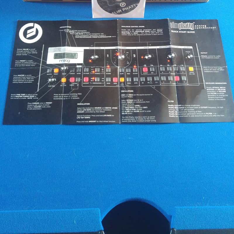 2010s Moog Slim Phatty Black