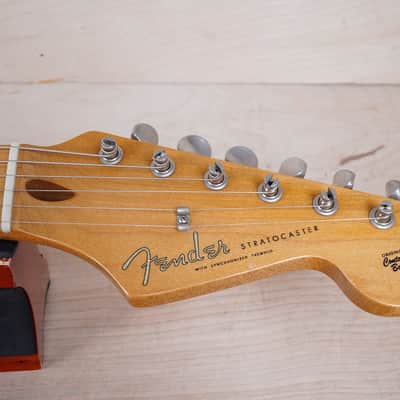 Fender American Vintage '57 Stratocaster 1990 Black USA Reissue w/ OHSC image 4