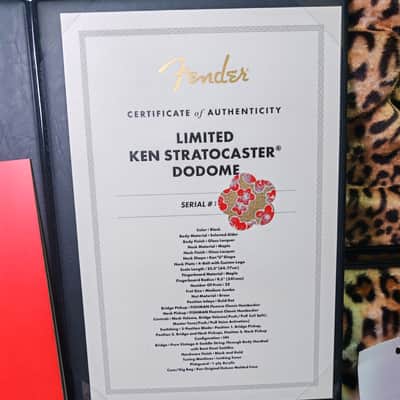 *NEW IN BOX* 2026 Fender Japan Artist Series Limited Ken Stratocaster Dodome, L'Arc-en-Ciel 35th Anniversary, Made on Order Only, Fender Flagship Tokyo Store Exclusive Model 🔥 image 4