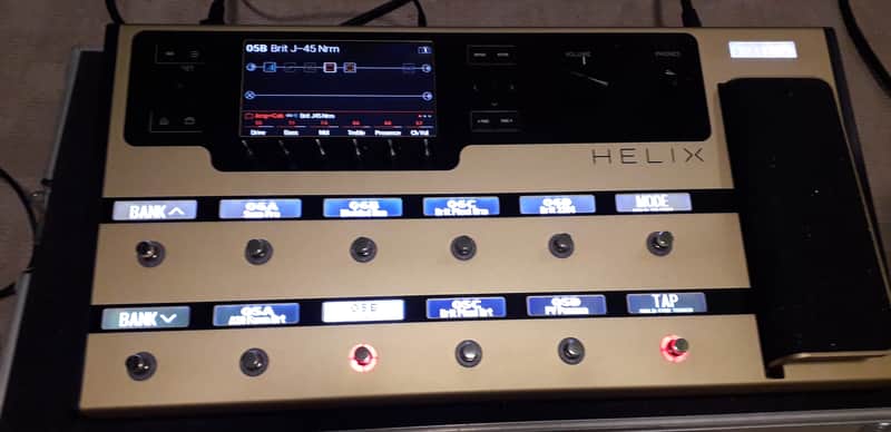 Line 6 Helix Floor Gold Limited Edition 2019 - Gold image 1