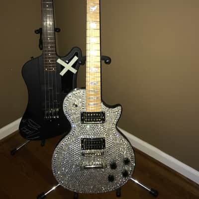 Ace Frehley Les Paul Smoking Guitar Rhinestone KISS BONUS!!! image 1