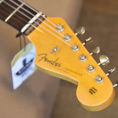 2019 Fender Custom Shop '60 Reissue Stratocaster Electric Guitar Journeyman Relic Candy Apple Red + COA OHSC image 11