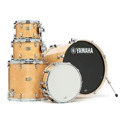 Yamaha SBP0F50 Stage Custom 5-Piece Drum Shell Pack (Natural Wood) image 3
