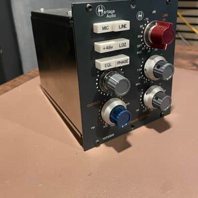 Heritage Audio 1073/500 Anniversary Edition Mic Pre / EQ 500 Series Module 2013 - 2018 - Blue image 5