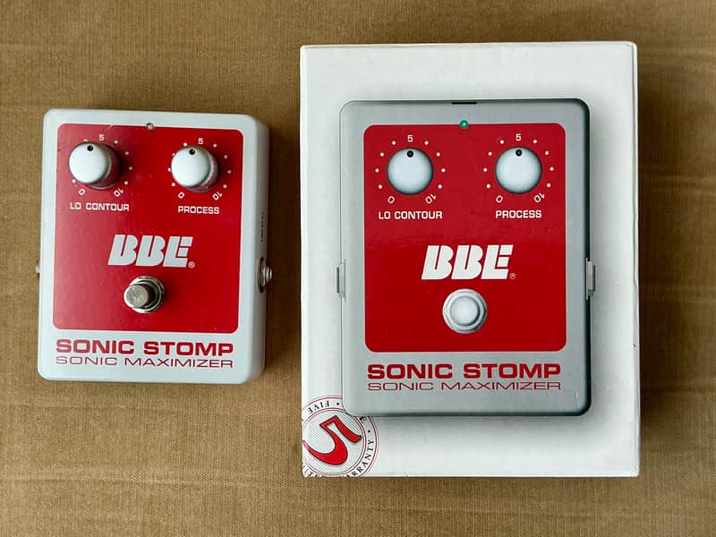 BBE Sonic Stomp Sonic Maximizer 2010s - Red and White image 1