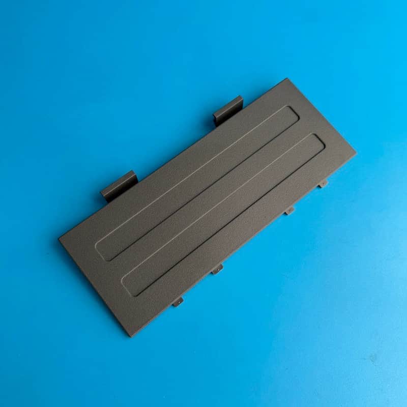CASIO WK-1630 WK-200 WK-3000 Keyboard Part: Gray Battery Cover Door image 1