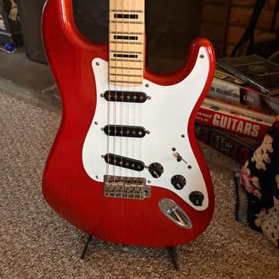 Fender AVRI Stratocaster / Partscaster - Trans Red image 3