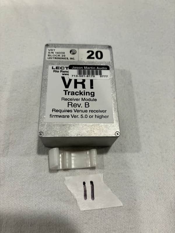 Lectrosonics VRT Tracking Receiver Module Block 20 image 1