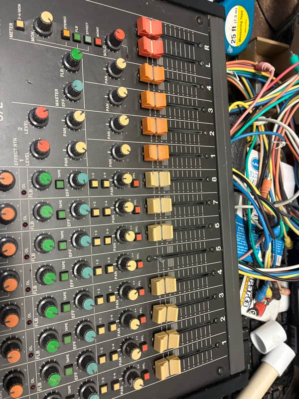 TASCAM Model 38 and M-208 Package Deal Possible 1988 - Grey Metal image 1