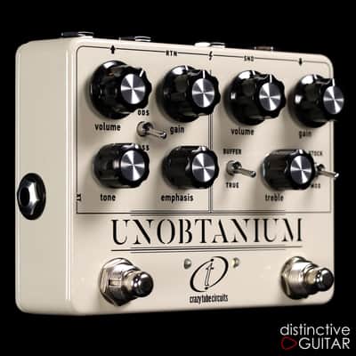 Crazy Tube Circuits Unobtanium - Klon Style Overdrive + "D" Style Amp image 2