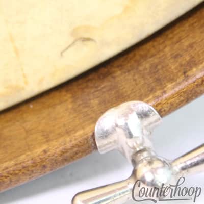 *Leedy&Ludwig 22x14"Black Diamond Pearl Virgin Bass Drum 3Ply Maple Vintage 50s* image 9