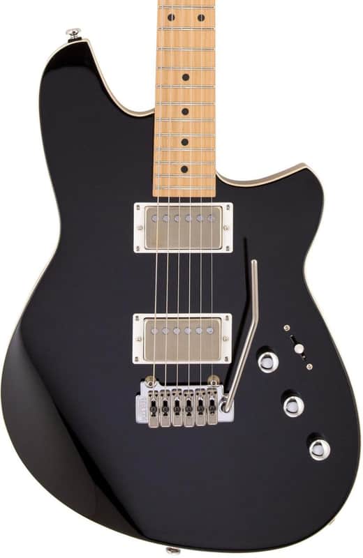 Reverend Kingbolt HH Electric Guitar - Midnight Black with Maple Fingerboard image 1