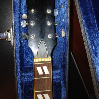 Vintage 1970s Granada W-65 Hummingbird Copy Acoustic Guitar PROJECT Japan Fender Hard Case image 3