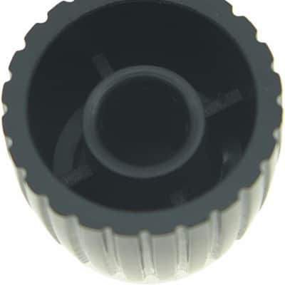 20pcs Guitar AMP Amplifier Push on fit Knobs Black w/Silver Cap for Marshall Amplifier image 4