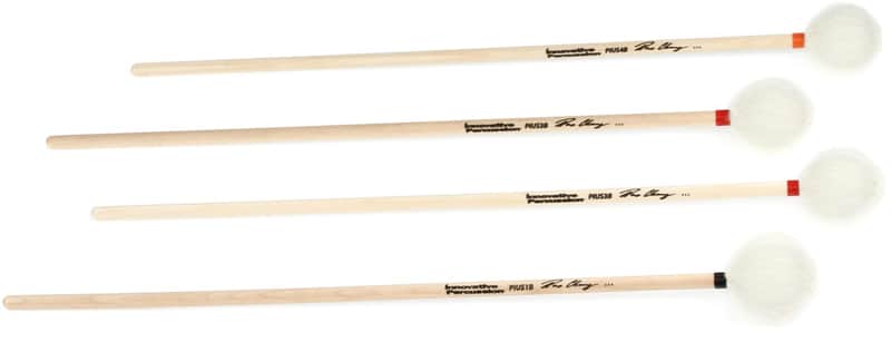 Innovative Percussion PIUS-GSB Pius Cheung Graduated Mallet Set 2 (3-pack) Bundle image 1