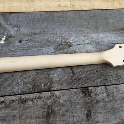 Texas Long Horn 3 x 3 T Black Steed Guitar neck Replacement Neck. Steel Frets 25.5 scale Neck DIY image 7