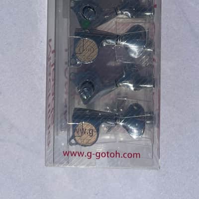 Gotoh SGS510Z MG S5 6-In-Line - Locking Chrome Tuners Tuning Machines image 2