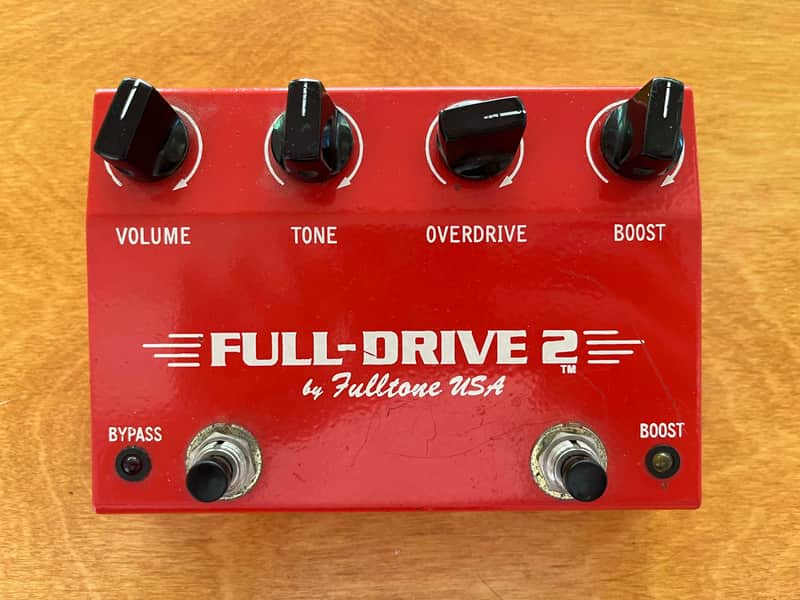 Fulltone Full-Drive 2 1990s - Orange - Signed by Michael Fuller 09/96 #766 image 1