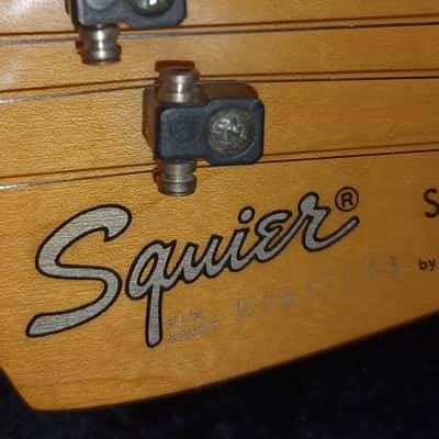 Squier  Stratocaster  1987 Korea by Young Chan - Lake placid blue image 9