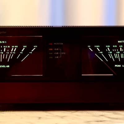 🎶✨ Proton AA-1150 Stereo Power Amplifier — Serviced, Cleaned, Large Dual Green dB Output Meters, Power Envelope Design, Bench Tested image 2