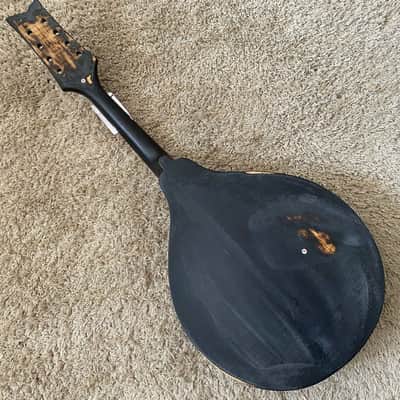 Sunburst 8 String Mandolin, Mahogany Body, Rosewood Fingerboard Neck image 6