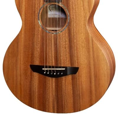 Faith Nomad Mini-Neptune Electro - Trembesi All Solid Travel Electro Acoustic Guitar & Gigbag image 1