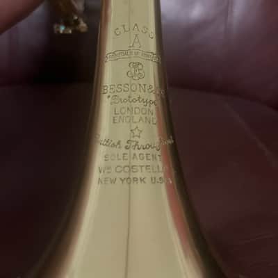 Besson Prototype Class A (50 Medals of honor) (Besson Brevete) (1944) Bb Trumpet SN 131616 (Professional) image 2
