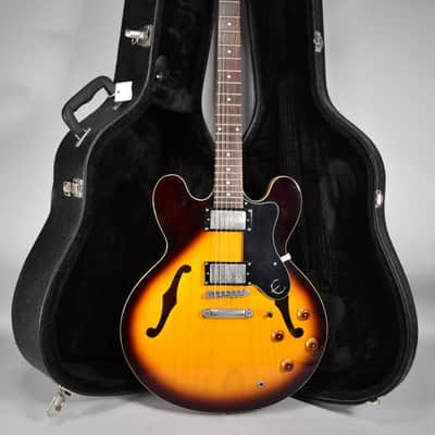2011 Epiphone Dot ES-335 VS Vintage Sunburst Finish W/HSC image 1
