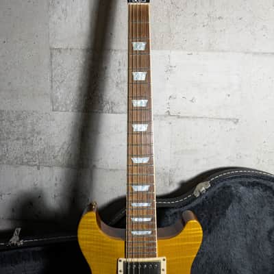 Gibson Les Paul Standard Double Cutaway Plus 2001 - 2006 - Trans Amber image 3