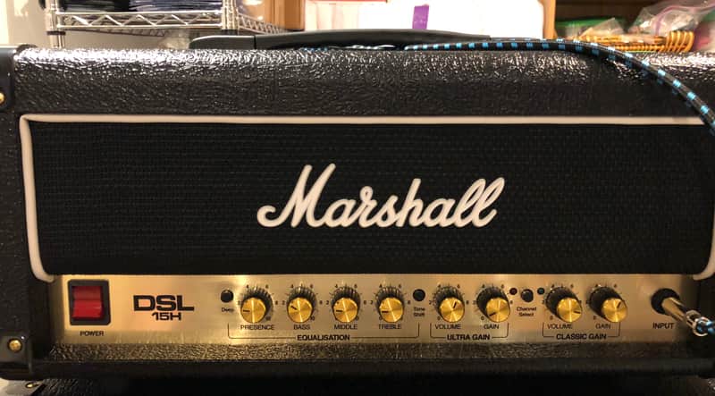 Marshall DSL15H Dual Super Lead Guitar Amp Head image 1