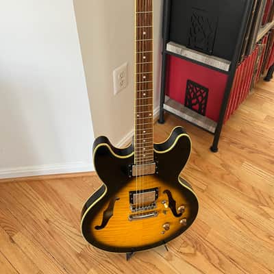 Jay Turser 335 1990s-2000s - Tobacco burst image 5
