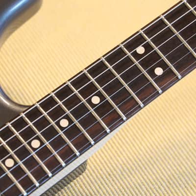 Minty! 2019 Fender Custom Shop '57 LTD Roasted Stratocaster Electric Guitar Aged Pewter NOS + COA OHSC image 8