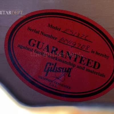 ♚RARE♚SUBLIME♚ 2009 GIBSON Custom Shop ES-137 Classic♚LIGHTBURST FIGURED♚335*339 image 8