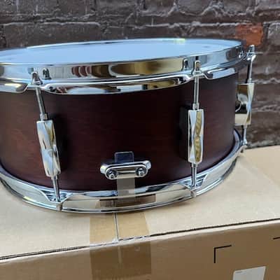 Pearl 14"x5.5 Export Snare Drum - Satin Brown image 10