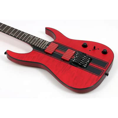 Schecter Banshee GT FR 6-String Electric Guitar - Satin Transparent Red image 3