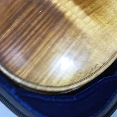 Vintage Paul F Kissner 1923 Rebuilt "Fancy" Violin (4/4) Full Size w/ Case image 11